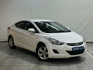 2012 Hyundai Elantra V (MD), белый, 630000 рублей, вид 2