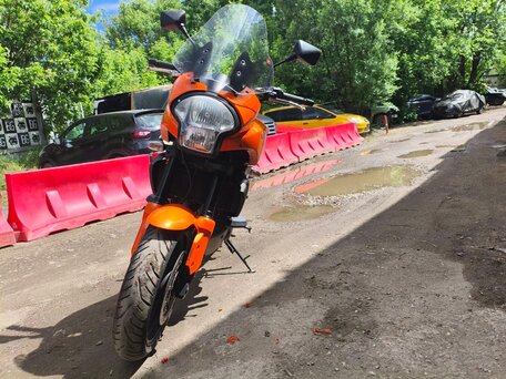 2010 Kawasaki Versys 650, оранжевый, 375000 рублей, вид 2