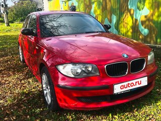 2008 BMW 1 серии 116i I (E81/E82/E87/E88) Рестайлинг, красный, 800000 рублей, вид 1