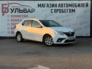 2019 Renault Logan II Рестайлинг, белый, 730000 рублей, вид 1