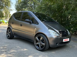1999 Mercedes-Benz A-Класс 160 I (W168), синий, 430000 рублей, вид 5