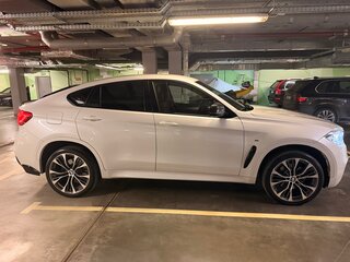 2017 BMW X6 40d II (F16), белый, 4250000 рублей, вид 4