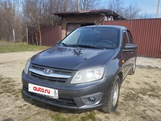 2016 Lada (ВАЗ) Granta I, серый, 449000 рублей, вид 1