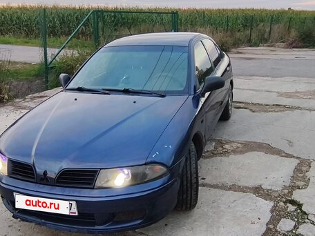 2003 Mitsubishi Carisma I Рестайлинг, синий, 110000 рублей, вид 1