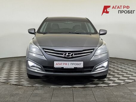 2016 Hyundai Solaris I Рестайлинг, серый, 1005000 рублей, вид 2