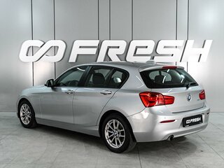 2017 BMW 1 серии 118i II (F20/F21) Рестайлинг 2, серебристый, 2049000 рублей, вид 2