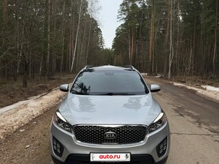 2016 Kia Sorento III Prime, серебристый, 2000000 рублей, вид 2
