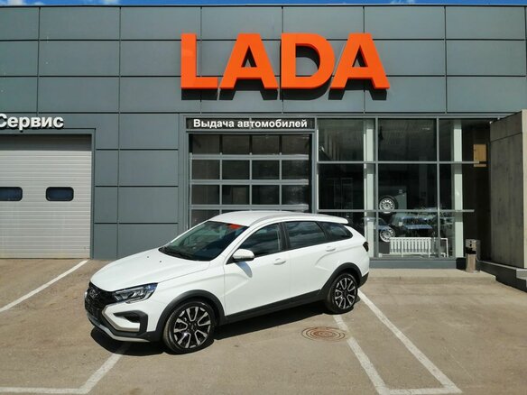 2026 Lada (ВАЗ) Vesta SW Cross I Рестайлинг (NG), белый