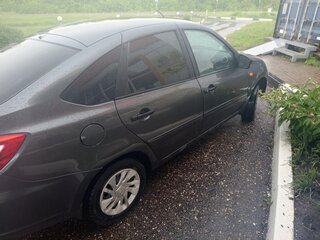 2015 Lada (ВАЗ) Granta I, серебристый, 460000 рублей, вид 4