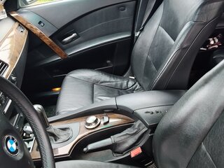 2003 BMW 5 серии 520i V (E60/E61), серый, 1300000 рублей, вид 4
