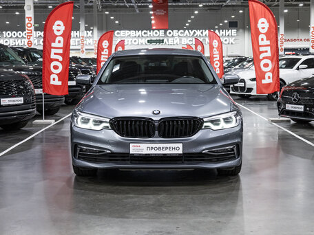 2018 BMW 5 серии 530i xDrive VII (G30/G31/G38), серый, 2849585 рублей, вид 3