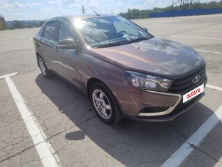 2018 Lada (ВАЗ) Vesta I, серый, 900000 рублей, вид 2