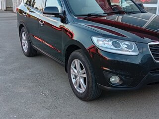 2010 Hyundai Santa Fe II Рестайлинг, чёрный, 1400000 рублей, вид 4