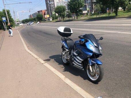 2008 Honda VFR 800, синий, 555555 рублей, вид 3