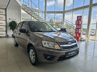 2016 Lada (ВАЗ) Granta I, коричневый, 635000 рублей, вид 3