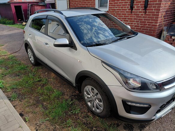2018 Kia Rio X-Line IV, серебристый, 1320000 рублей - вид 6
