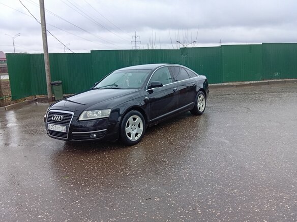 2006 Audi A6 III (C6), чёрный, 700000 рублей