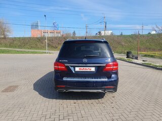 2016 Mercedes-Benz GLS 350 d I (X166), синий, 3280000 рублей, вид 4