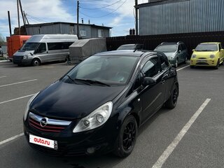 2008 Opel Corsa D, чёрный, 370000 рублей, вид 2