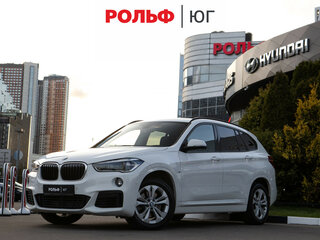 2018 BMW X1 20i xDrive II (F48), белый, 2498000 рублей, вид 1