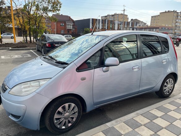 2005 Mitsubishi Colt VI (Z20/Z30), голубой, 430000 рублей - вид 1