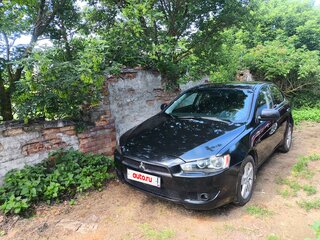 2008 Mitsubishi Lancer X, чёрный, 600000 рублей, вид 2