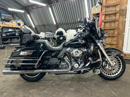 2012 Harley-Davidson Electra Glide, чёрный, 1130000 рублей, вид 4