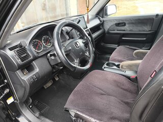 2002 Honda CR-V II, чёрный, 400000 рублей, вид 5