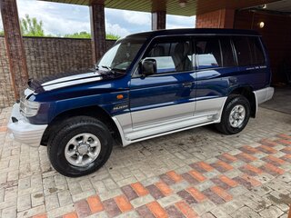 1999 Mitsubishi Pajero II Рестайлинг, синий, 3500000 рублей, вид 4
