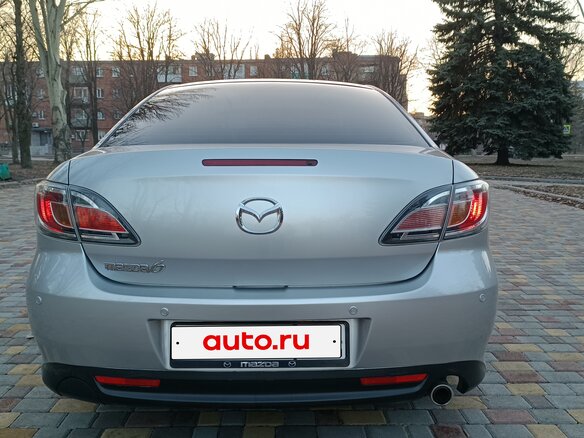 2010 Mazda 6 II (GH) Рестайлинг, серебристый, 850000 рублей - вид 6