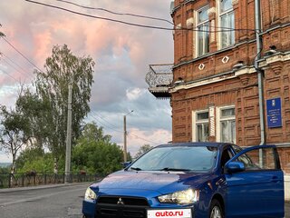 2010 Mitsubishi Lancer X, синий, 660000 рублей, вид 2