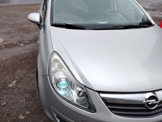 2008 Opel Corsa D, серебристый, 275000 рублей, вид 3