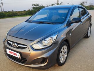 2011 Hyundai Solaris I, серый, 730000 рублей, вид 1