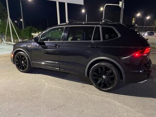 2021 Volkswagen Tiguan Allspace II, чёрный, 2500000 рублей, вид 4