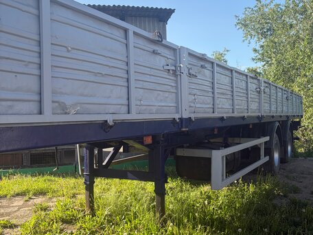 2008 МАЗ Полуприцеп бортовой, синий, 350000 рублей, вид 2