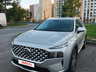 2021 Hyundai Santa Fe IV Рестайлинг, серый, 3400000 рублей, вид 1