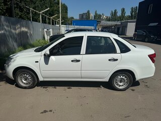 2013 Lada (ВАЗ) Granta I, белый, 440000 рублей, вид 4
