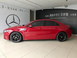 2022 Mercedes-Benz A-Класс 180 IV (W177) Рестайлинг, пурпурный, 1445000 рублей, вид 4