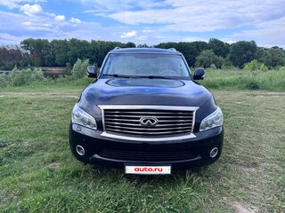 2012 Infiniti QX56 II, чёрный, 1790000 рублей, вид 2