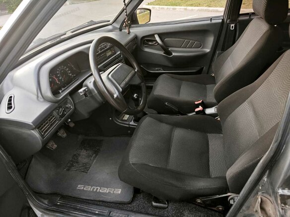 2007 Lada (ВАЗ) 2114, серый, 290000 рублей - вид 8