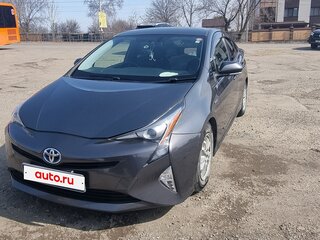 2016 Toyota Prius IV (XW50), серый, 1350000 рублей, вид 1