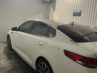 2019 Kia Optima IV Рестайлинг, белый, 1427777 рублей, вид 5