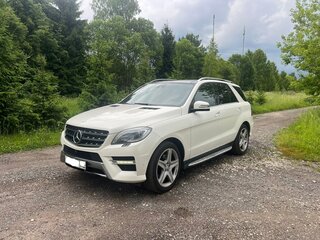 2014 Mercedes-Benz M-Класс 350 CDI III (W166), белый, 3200000 рублей, вид 1