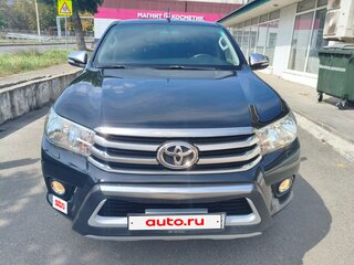 2016 Toyota Hilux VIII, чёрный, 3100000 рублей, вид 2