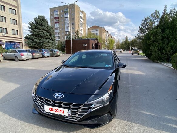 2023 Hyundai Elantra VII (CN7), чёрный, 2250000 рублей - вид 6