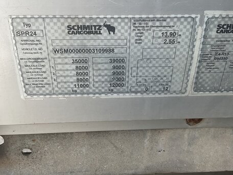 2008 Schmitz Cargobull SPR, чёрный, 850000 рублей, вид 4