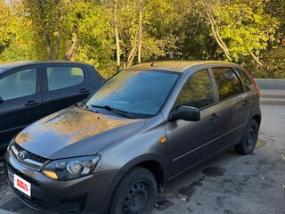 2014 Lada (ВАЗ) Kalina II, коричневый, 450000 рублей, вид 1