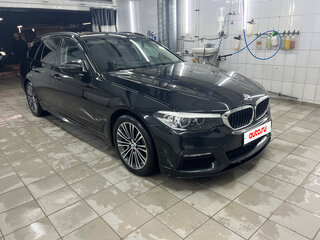 2019 BMW 5 серии 525d VII (G30/G31/G38), чёрный, 3390000 рублей, вид 5
