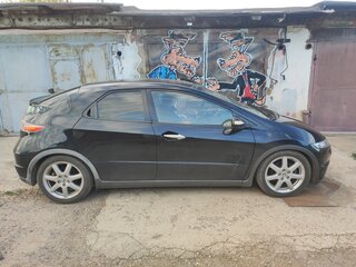 2008 Honda Civic VIII, чёрный, 550000 рублей, вид 3
