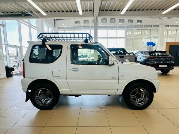 2013 Suzuki Jimny Kei car III Рестайлинг 2, белый, 1119000 рублей - вид 7